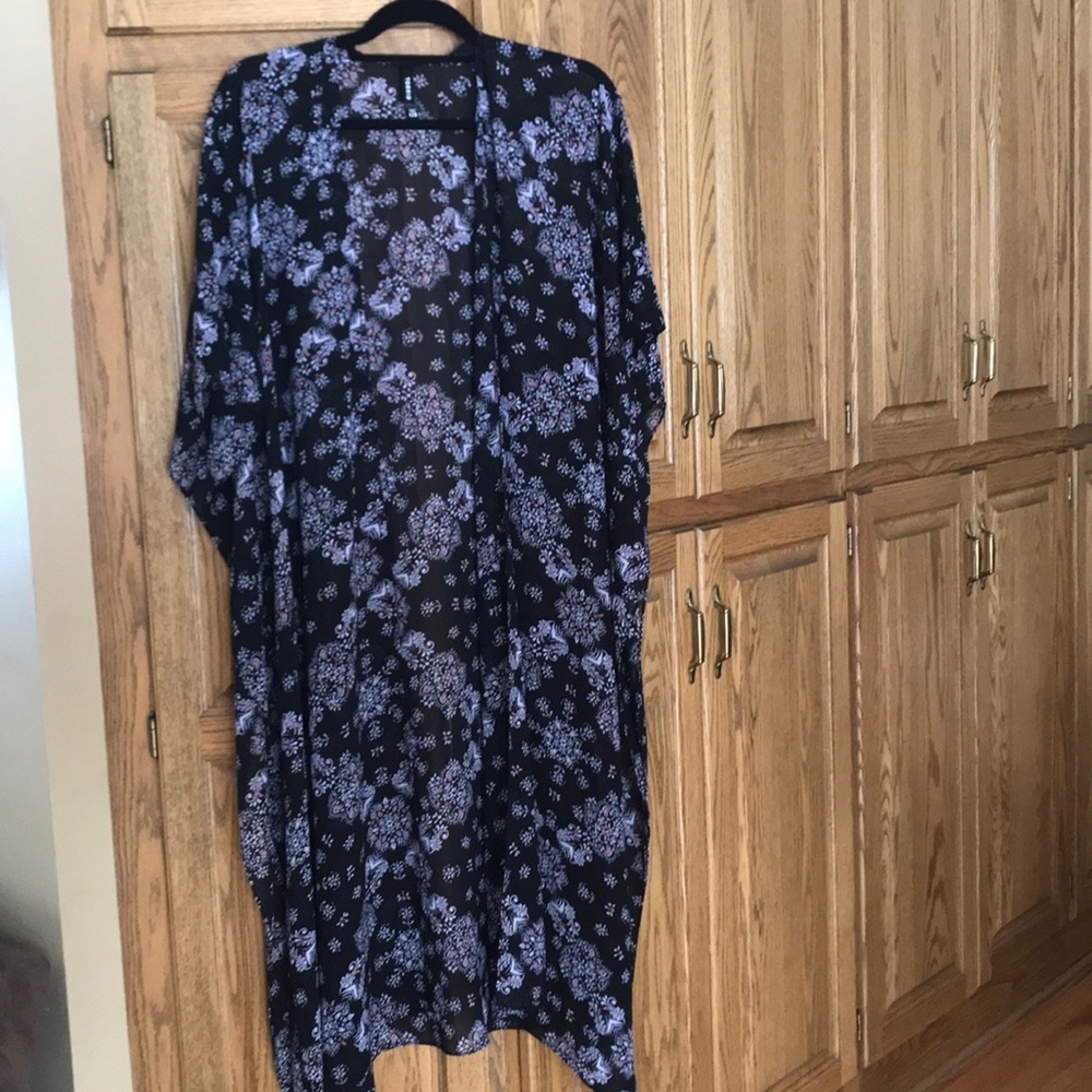Torrid kimono or beach cover up